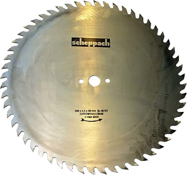 Sagblad for tre Scheppach; Ø 500x30x4,0 mm/Z44