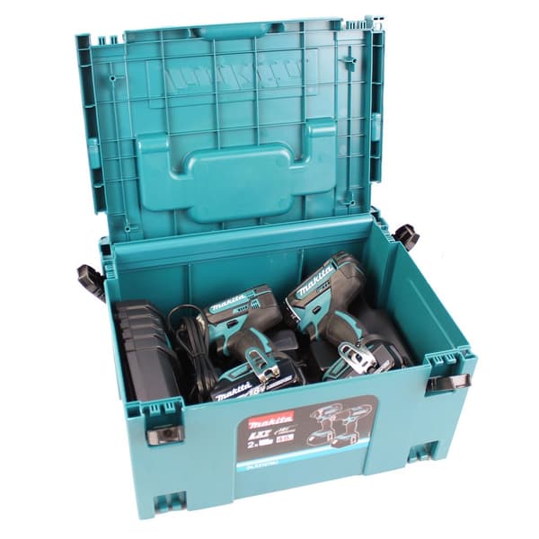 Verktøysett Makita DLX2127MJ (DDF482 + DTD152); 18 V; 2x4,0 Ah batt.