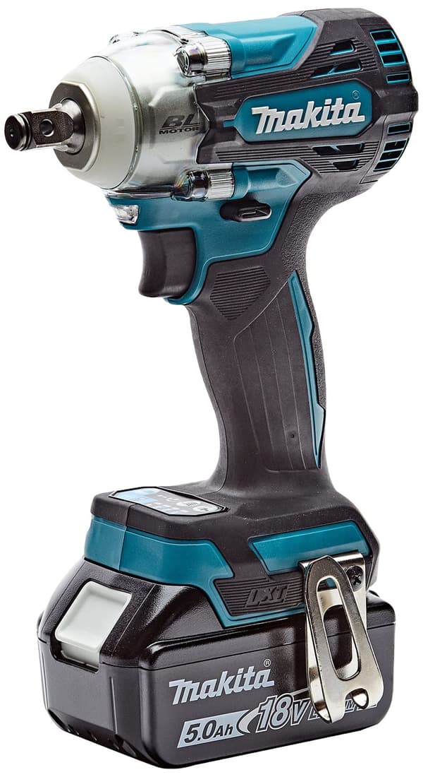 Slagmuttertrekker Makita DTW300RTJ; 18 V; 2x5,0 Ah batt.