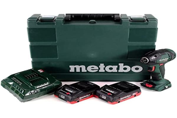 Slagskrutrekker Metabo SSD 18 LTX 200 BL; 18 V; 2x4,0 Ah batt.