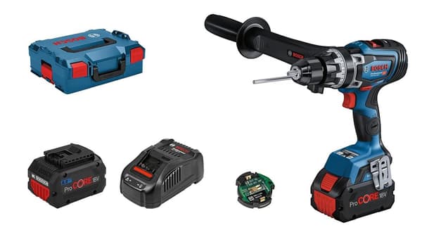 Slagmuttertrekker Bosch GDS 18V-1000 BITURBO; 18 V; 2x8,0 Ah batt.