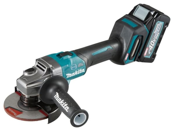 Vinkelsliper Makita GA005GM201; 40 V; 2x4,0 Ah batt.