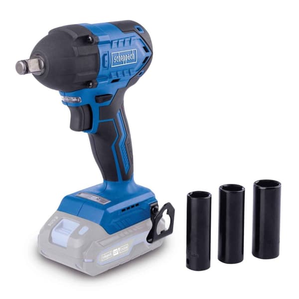 Slagmuttertrekker Scheppach BC-IW350-X; 20 V (uten batteri og lader)