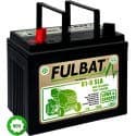 Batteri til plentraktorer Fulbat U1-9 SLA; 12 V; 28 Ah passer til Husqvarna, Partner, McCulloch
