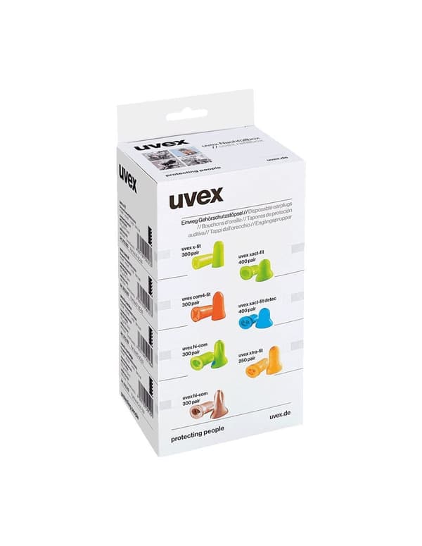 Ørepropper Uvex X-fit; REFILL One2Click; 37 dB; 300 stk