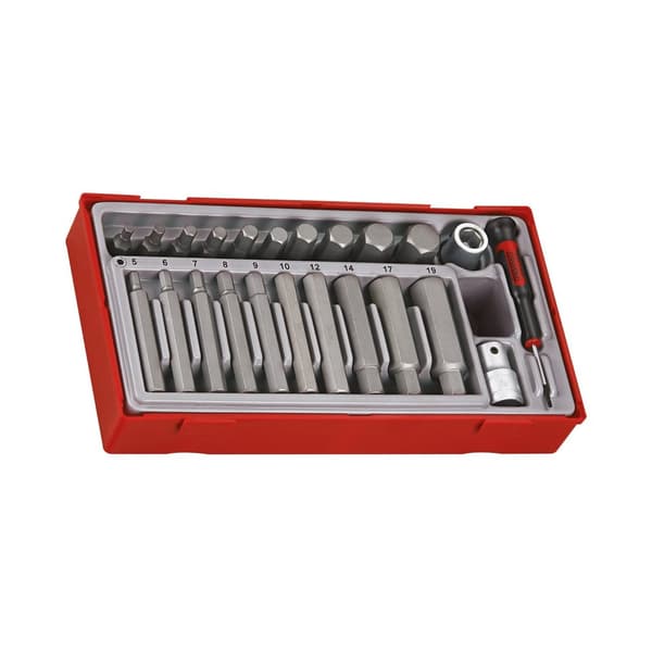 Skrutrekkersett Teng Tools TTHEX23; 23 stk