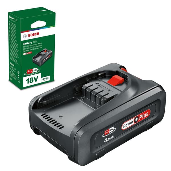 Batteri Bosch PBA 18V; 18 V; 4,0 Ah; Li-ion