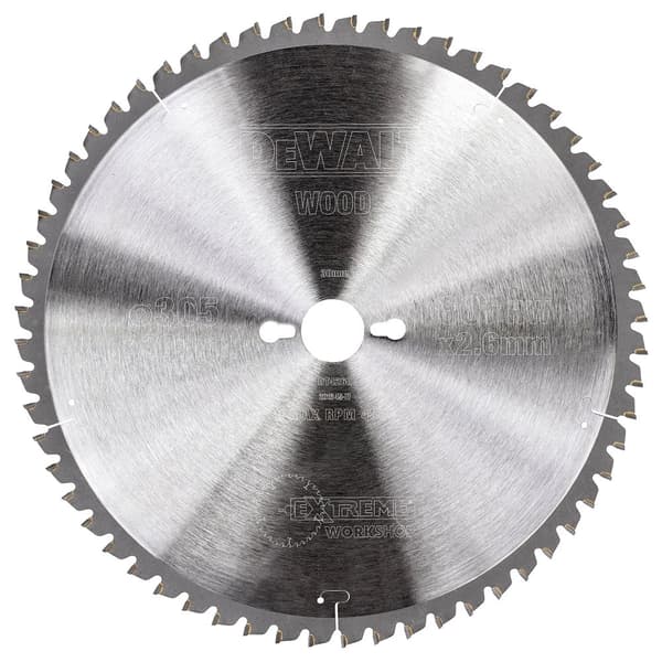 Sagblad for tre DeWalt; 305x2,6x30,0 mm; Z60; -5°