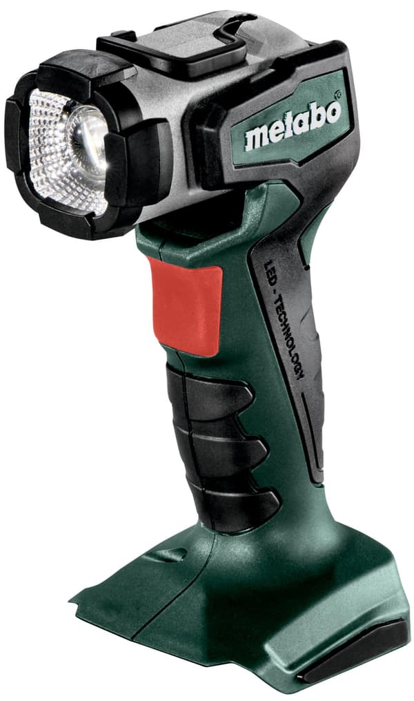 Batteridrevet arbeidslampe Metabo ULA; 14,4-18 V (uten batteri og lader)