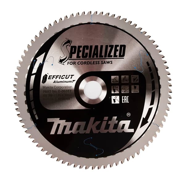 Sagblad for aluminium Makita; 260x30x1,85 mm; Z81