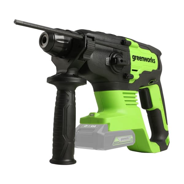 Borhammer Greenworks GD24SDS2; 2 J; SDS-plus; 24 V (uten batteri og lader)