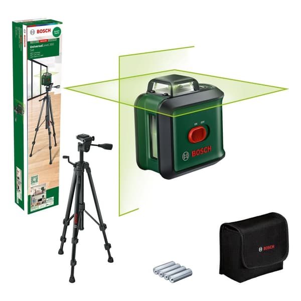 Krysslaser  Bosch UniversalLevel 360 Set