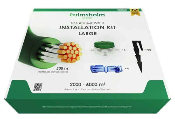 Kit for å installere plenrobot Grimsholm L; 500 m