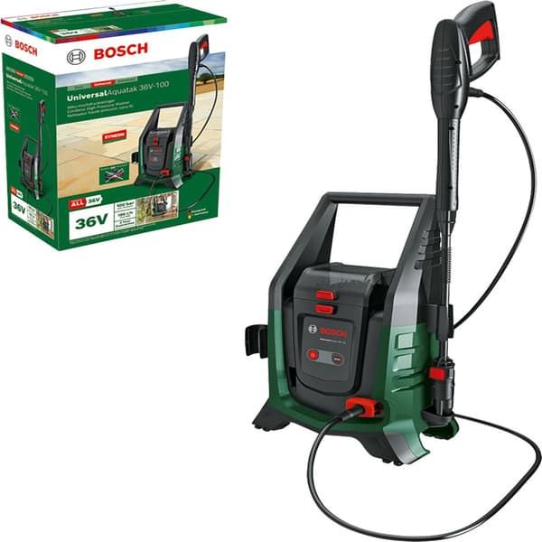 Høytrykksspyler Bosch UniversalAquatak 36V-100; 36 V (uten batteri og lader)