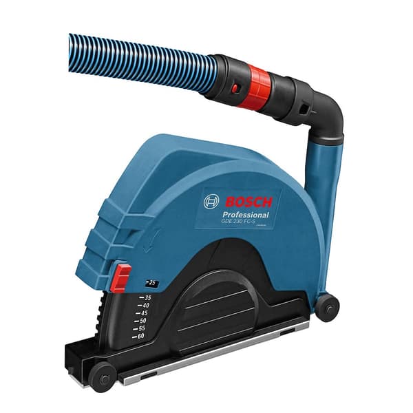 Splintbeskyttelse og avsugskapper Bosch GDE 230 FC-S