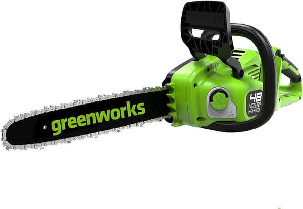 Motorsag Greenworks GD24X2CS36; 2x24 V; 36 cm sverd (uten batteri og lader)