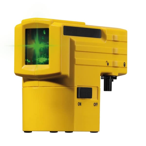 Krysslaser  Stabila LAX 50G; grønn Sort, Gult