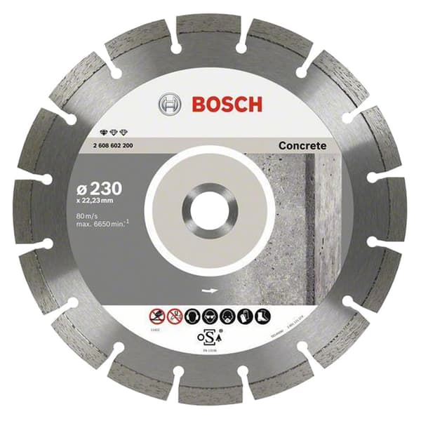 Diamantkappeskive Bosch 2608603243; 230x22,23 mm; 10 stk
