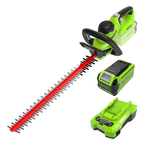 Busksaks Greenworks G40HT61K2; 40 V; 1x2,0 Ah; 61 cm Lengde: batteridrevet
