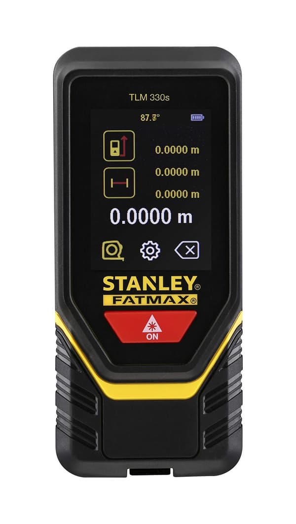 Laseravstandsmåler Stanley TLM 330 Sort