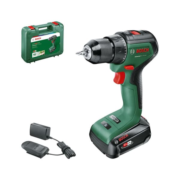 Skrutrekker/bor Bosch UniversalDrill 18V-60; 18 V; 1x2,0 Ah batt.