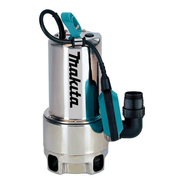Vannpumpe for drenering Makita PF1110 Sort, Blå, Kromfarget