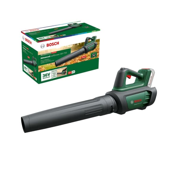 Batteridrevet løvblåser Bosch AdvancedLeafBlower 36V-750 solo; 36 V (uten batteri og lader)