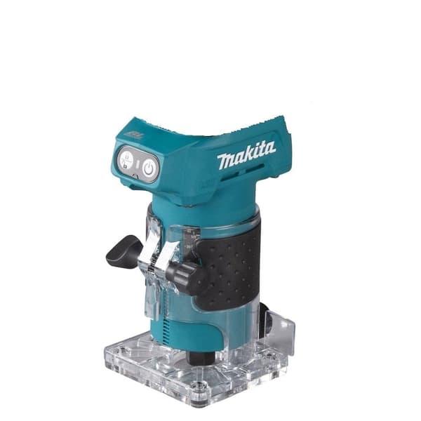 Batteridrevet kantfres Makita DRT52Z; 18 V (uten batteri og lader)