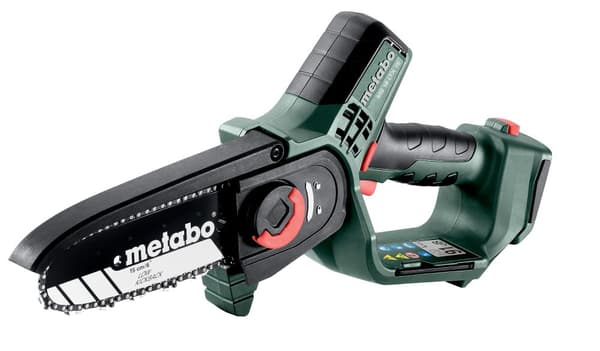 Motorsag for beskjæring av grener Metabo MS 18 LTX 15; 18 V; 15 cm sverd (uten batteri og lader)