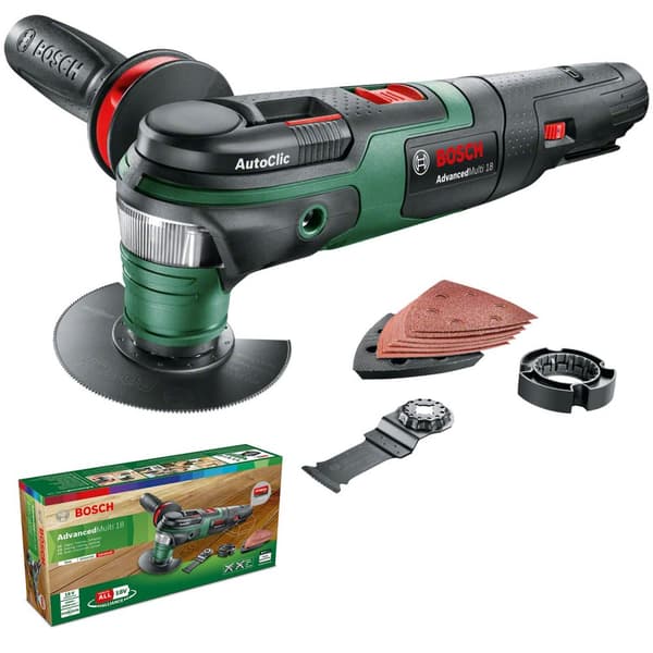 Flerfunksjonsverktøy Bosch AdvancedMulti 18 Solo; 18 V (uten batteri og lader)