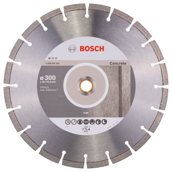 Diamantkappeskive Bosch PROFESSIONAL FOR CONCRETE; 300 mm