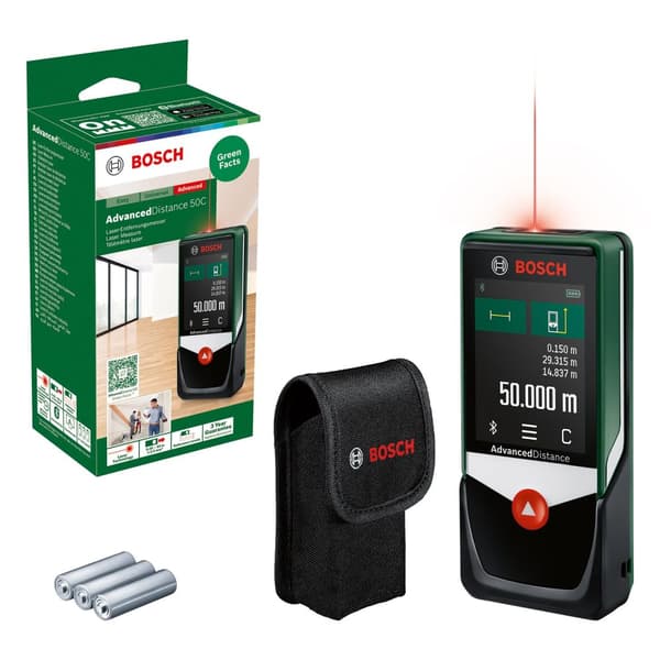 Laseravstandsmåler Bosch Advanced Distance 50C