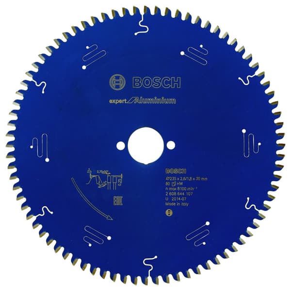 Kappeskive Bosch 2608644107; 235x30 mm; Z80