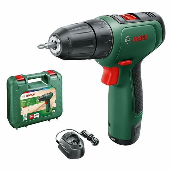 Skrutrekker/bor Bosch EasyDrill 1200; 12 V; 1,5 Ah batt.