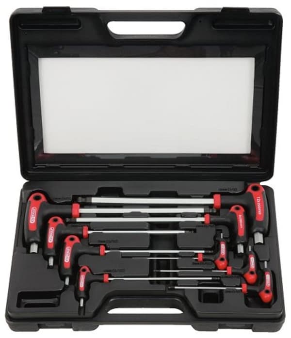 Skrutrekkersett KS tools; 9 stk
