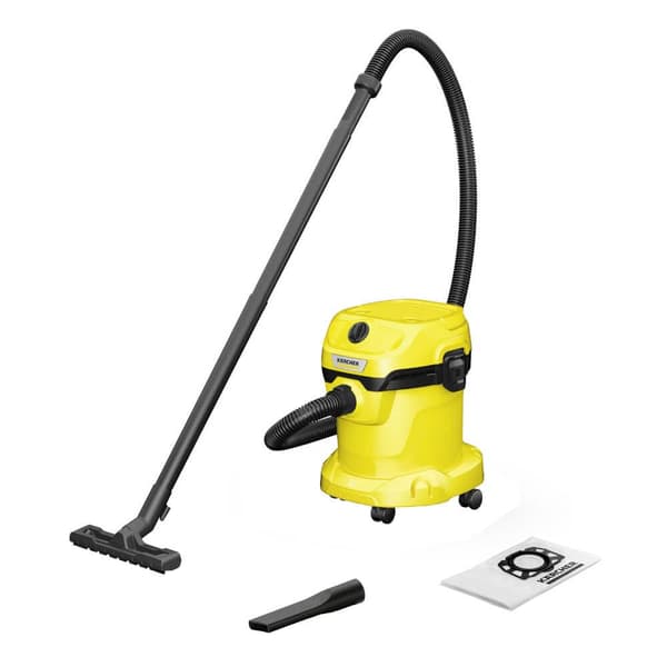 Tørr-våtstøvsuger Karcher WD 2 Plus V-15/4/18 Sort, Gult