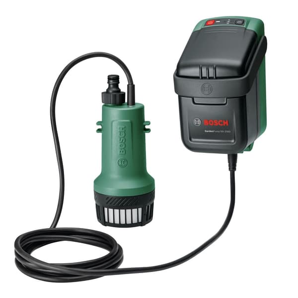 Vannpumpe Bosch GardenPump 18V-2000 Solo; 18 V (uten batteri og lader)