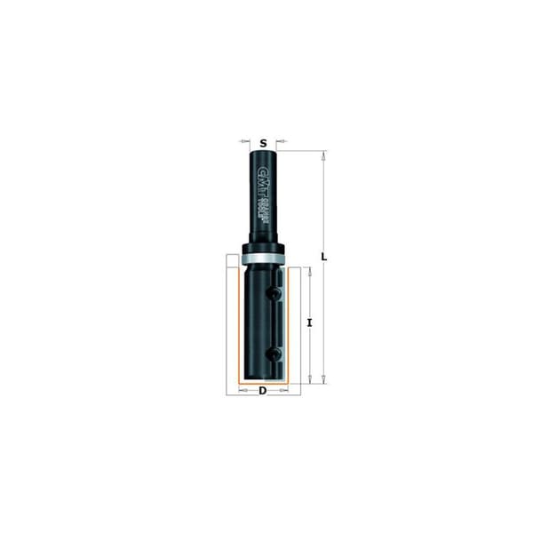 Rett notfres CMT; S=12 mm; D=19 mm