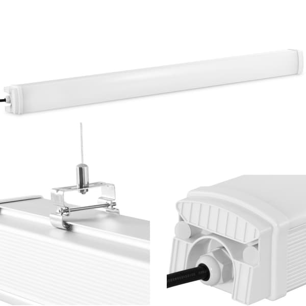 Vandtæt hermetisk LED-lampe til hønsehuslager IP65 4400 lm 120 cm 40 W
