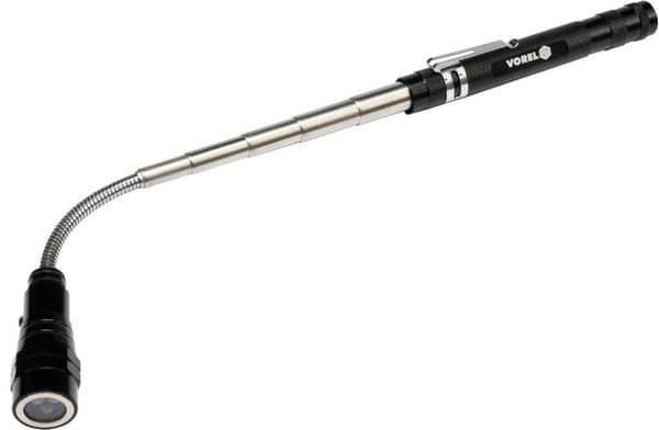 VOREL TELESKOPGRIPPER 56,5cm MED MAGNET OG LED 78405