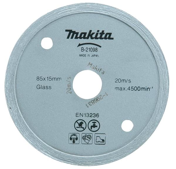 MAKITA DIAMOND DISC 85x15mm TÄYDET (MÄRÄT) LAATAT, LASIA