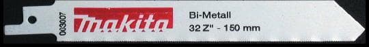MAKITA RECIMER SAHANTERÄ BIM 150x0,9mm / 5 kpl. TERÄS, MET. VÄRI. 1,2 mm