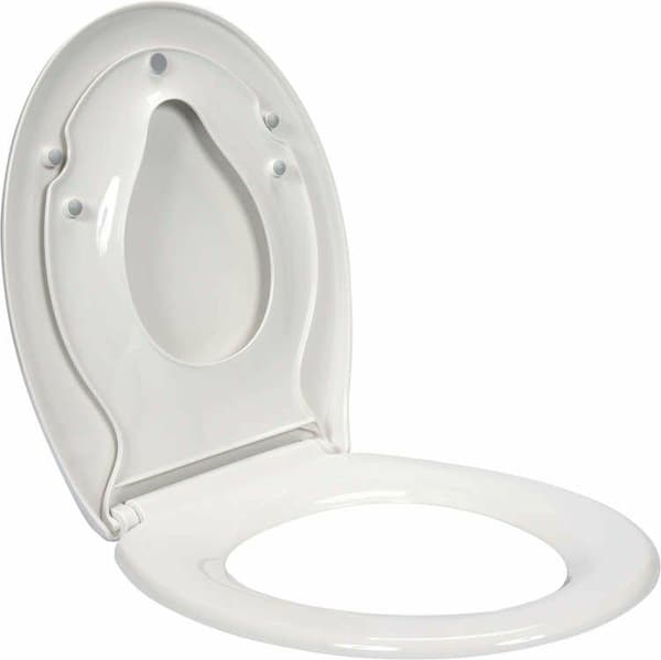WAVE HITAASTI sulkeutuva wc-istuin PÄÄLLÄ LAPSILLE 2in1, IRROTTAVA PP-O