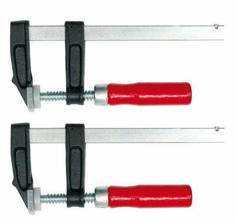 VOREL tømrerklemmer 200 x 50mm 2 stk.