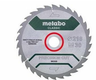 METABO RUNDSAV HW/CT 216x30x30Z