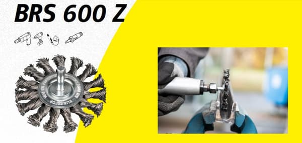 K.DISC BORSTE 75mm SKAFT BRS600Z TWISTED WIRE