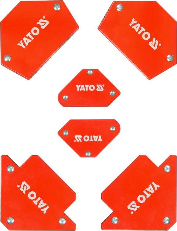 YATO MAGNETISK SVEJSEVINKEL, SÆT 6 stk.