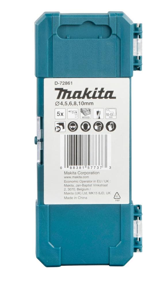 MAKITA TRÆBORESÆT 5 stk.