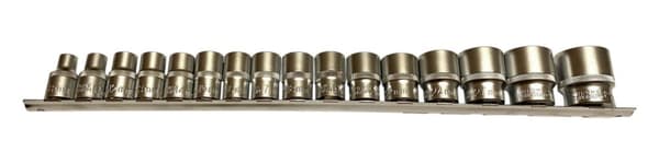 SPLINE STØTNINGER 16 stk. 12-VINKEL 1/2" /SØLV