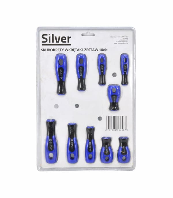 SKRUVDRAGARE 10 st. /SILVER